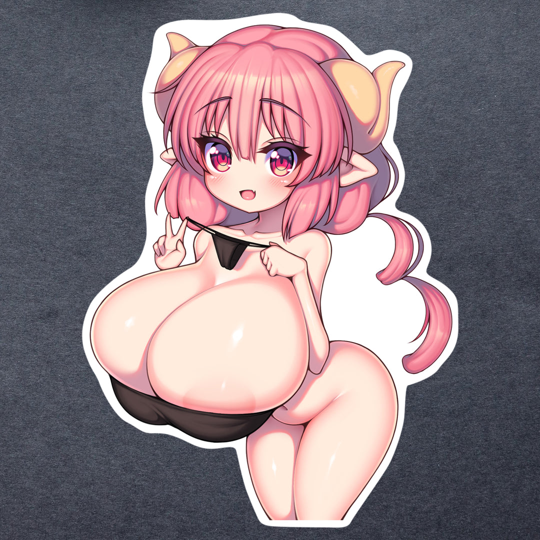 Ilulu Popping Out Her Bikini Dragon Maid