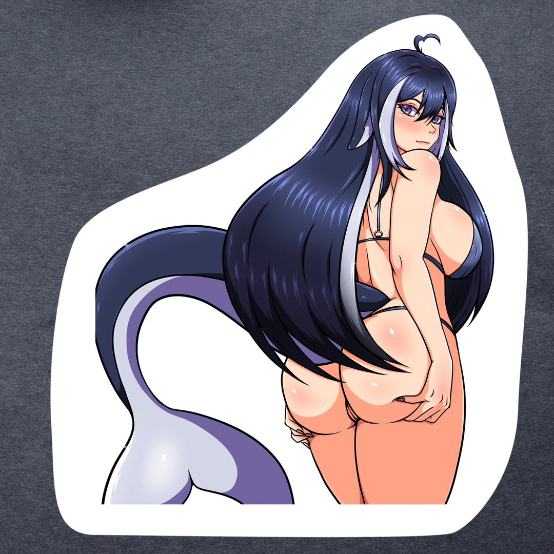 Vtuber lewd Shylily Vinyl Stickers 1-2 Laptop Decal | UV Proof Water-resistant