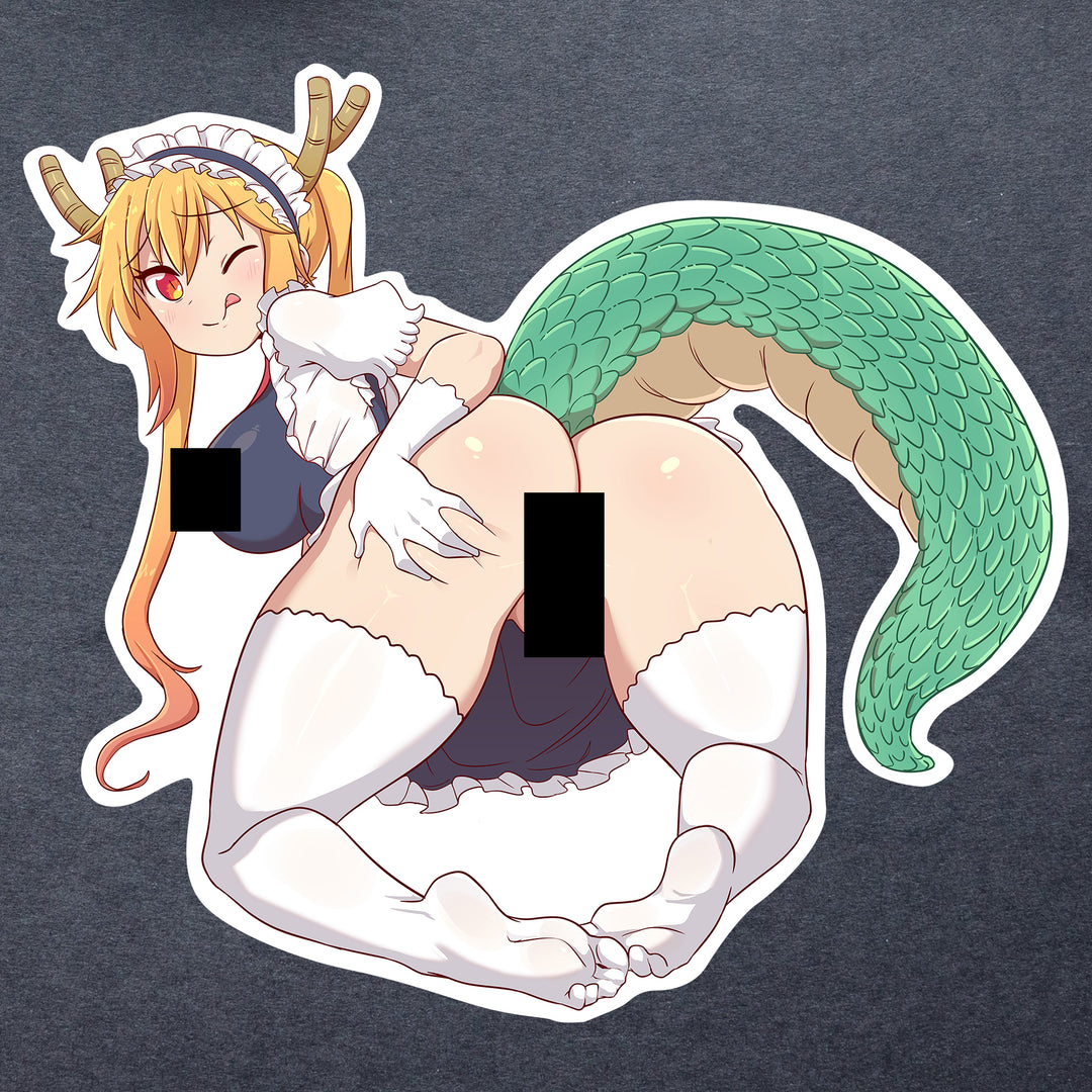 tohru showing her tail