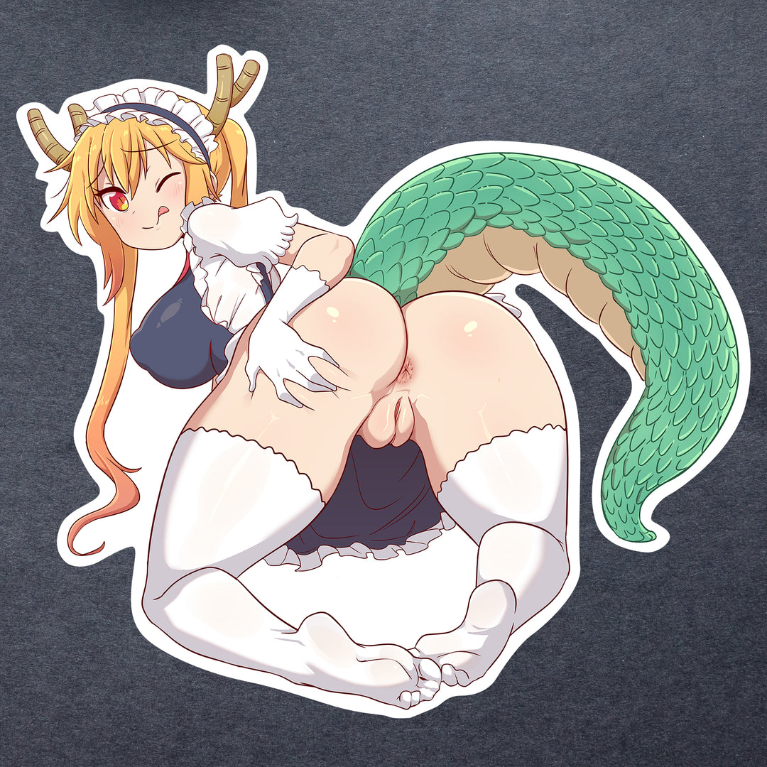 tohru showing her tail