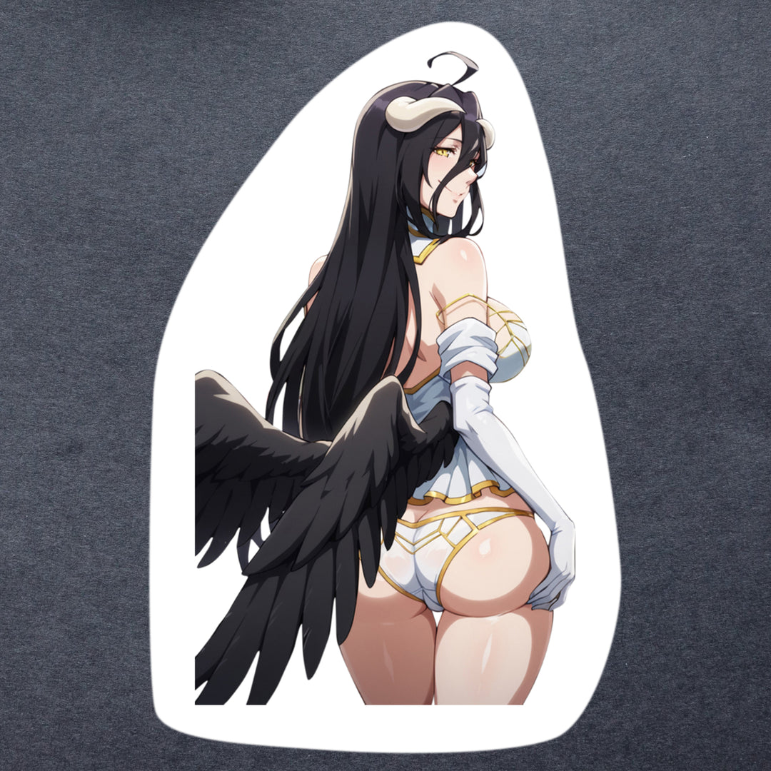 Overlord lewd Albedo Vinyl Stickers 1-11 Laptop Decal | UV Proof Water-resistant