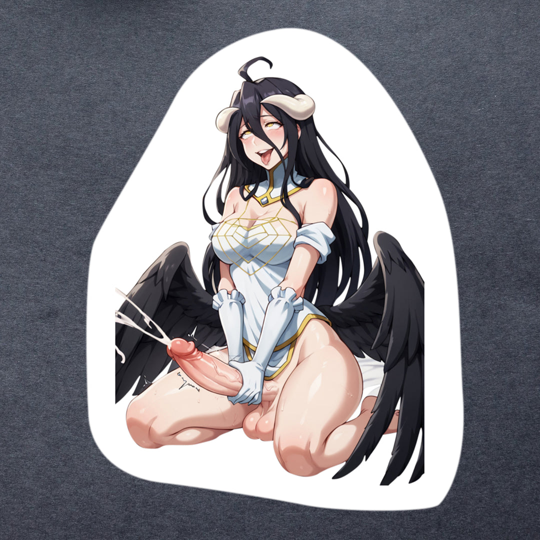 Overlord lewd Albedo Vinyl Stickers 1-11 Laptop Decal | UV Proof Water-resistant