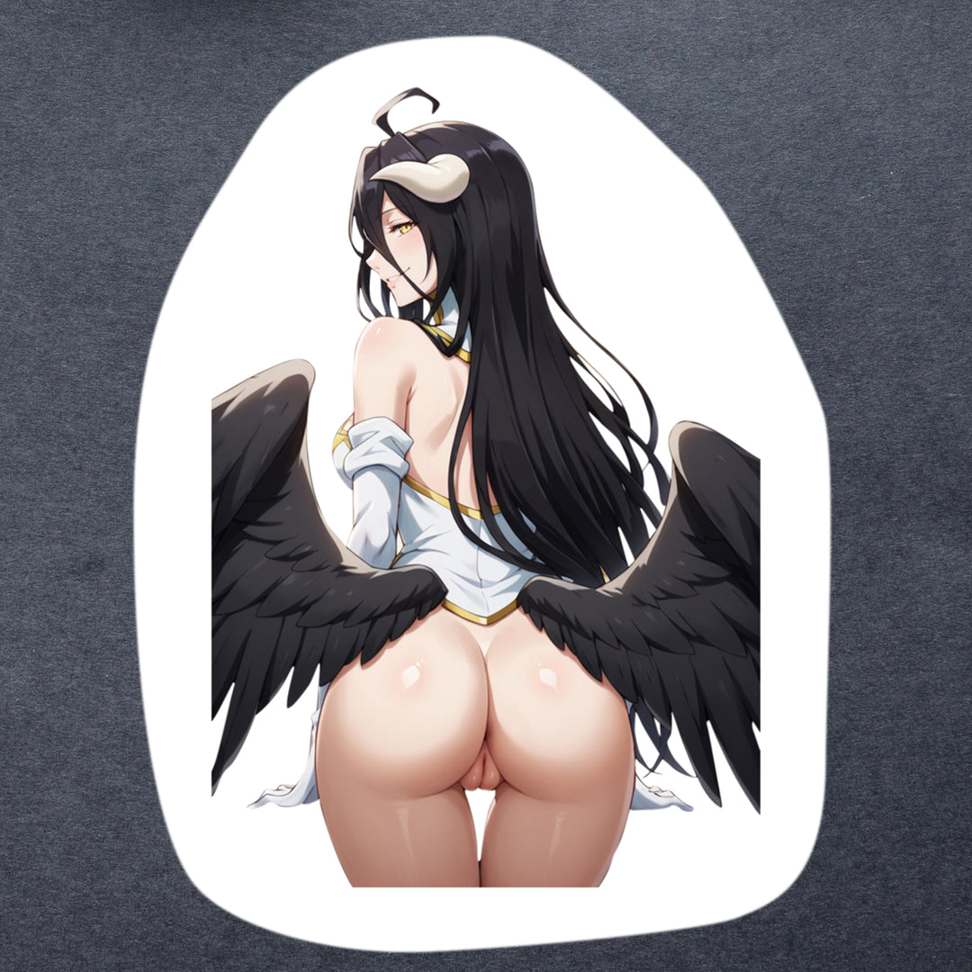 Overlord lewd Albedo Vinyl Stickers 1-11 Laptop Decal | UV Proof Water-resistant