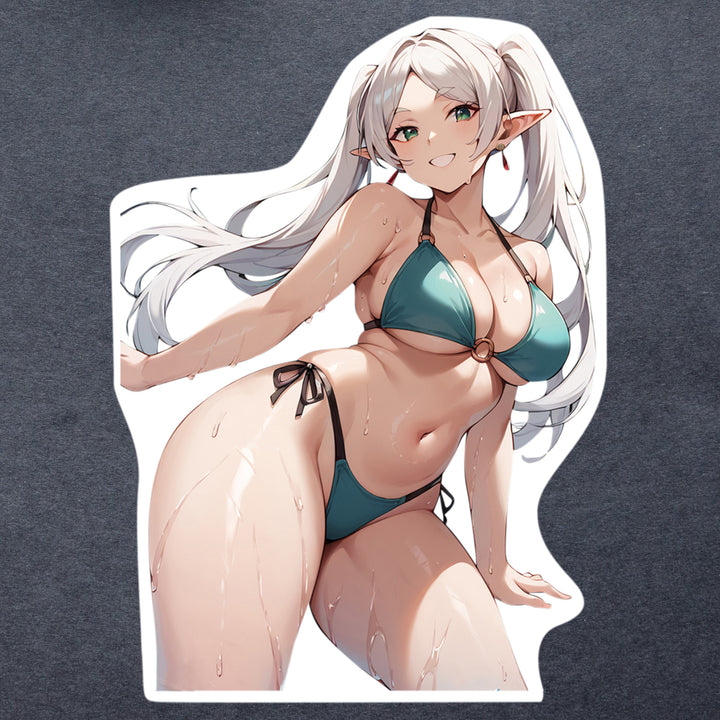 Frieren Lewd Vinyl Stickers 1-31 Laptop Decal | UV Proof Water-resistant