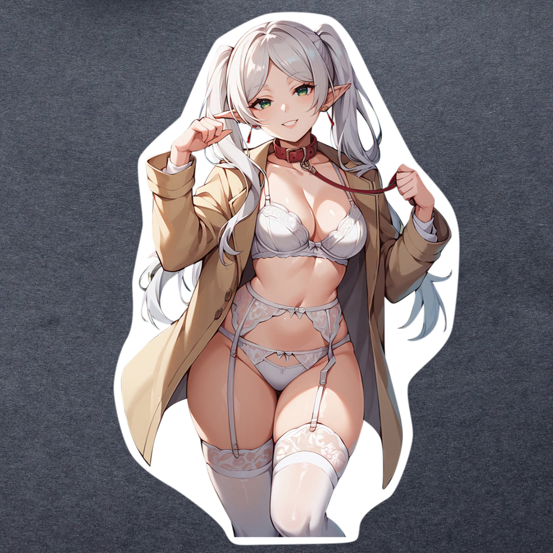 Frieren Lewd Vinyl Stickers 1-31 Laptop Decal | UV Proof Water-resistant