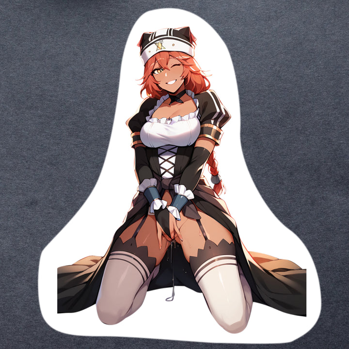 Overlord lewd Lupusregina Beta Vinyl Stickers 1-11 Laptop Decal | UV Proof Water-resistant