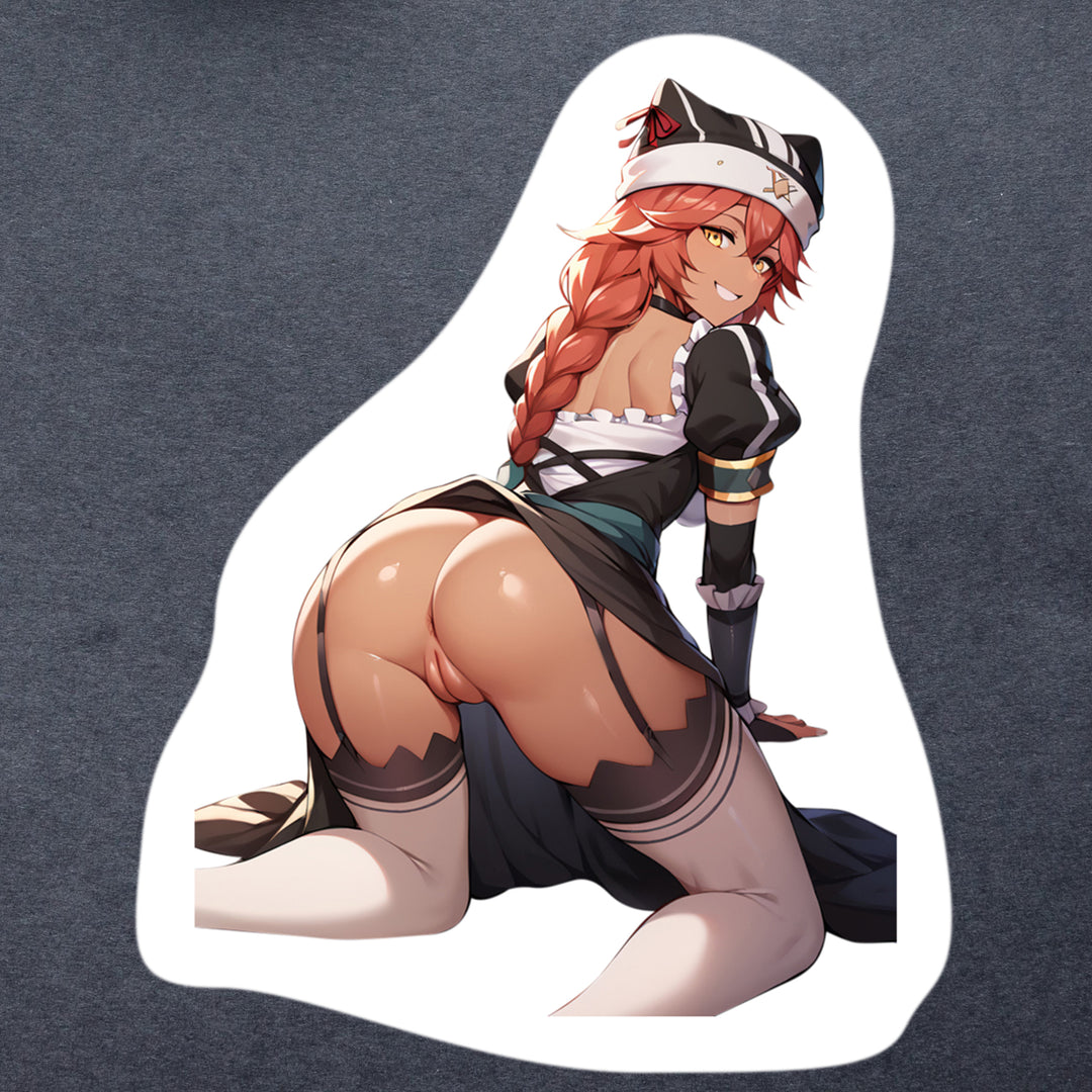 Overlord lewd Lupusregina Beta Vinyl Stickers 1-11 Laptop Decal | UV Proof Water-resistant