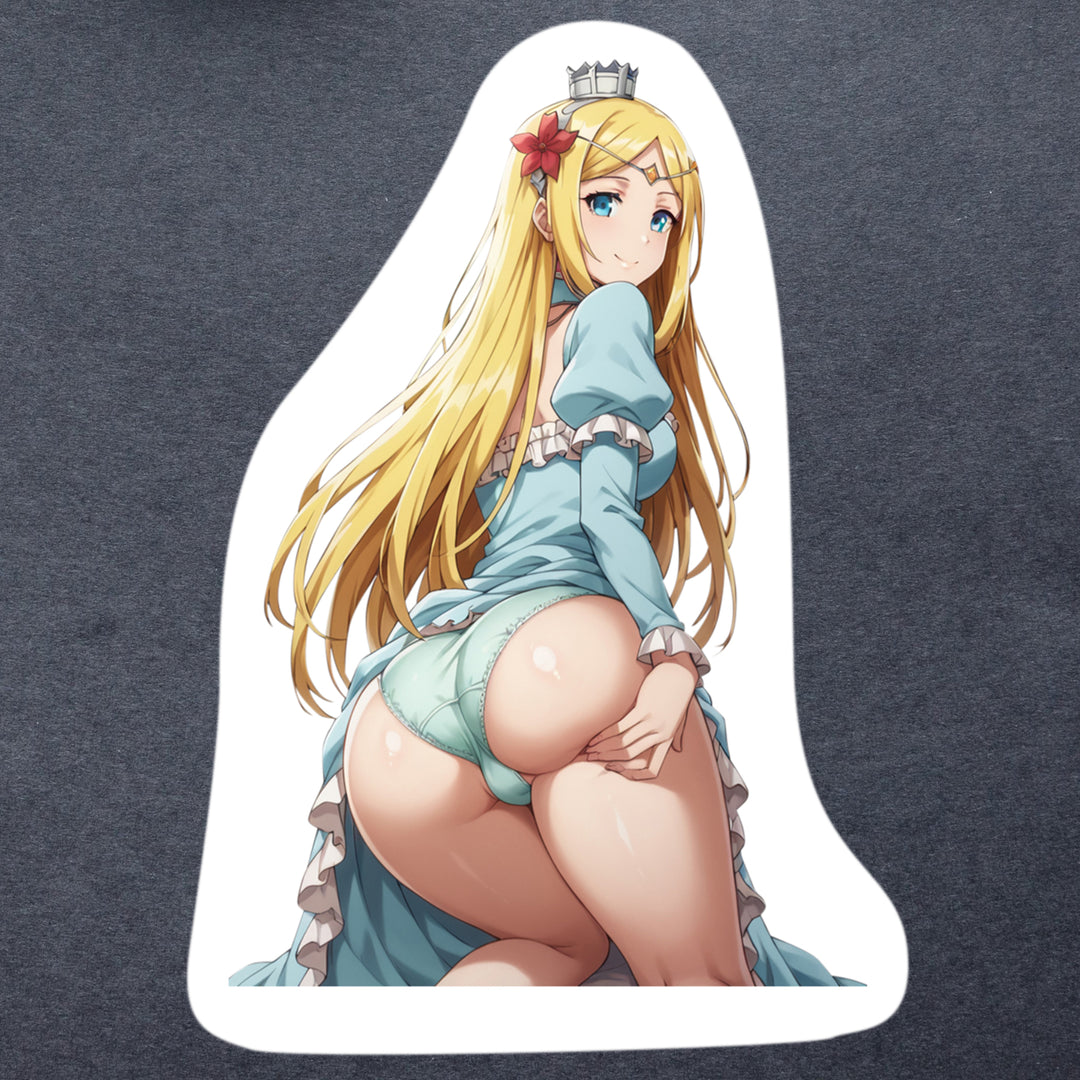 Overlord lewd Princess Renner Vinyl Stickers 1-11 Laptop Decal | UV Proof Water-resistant