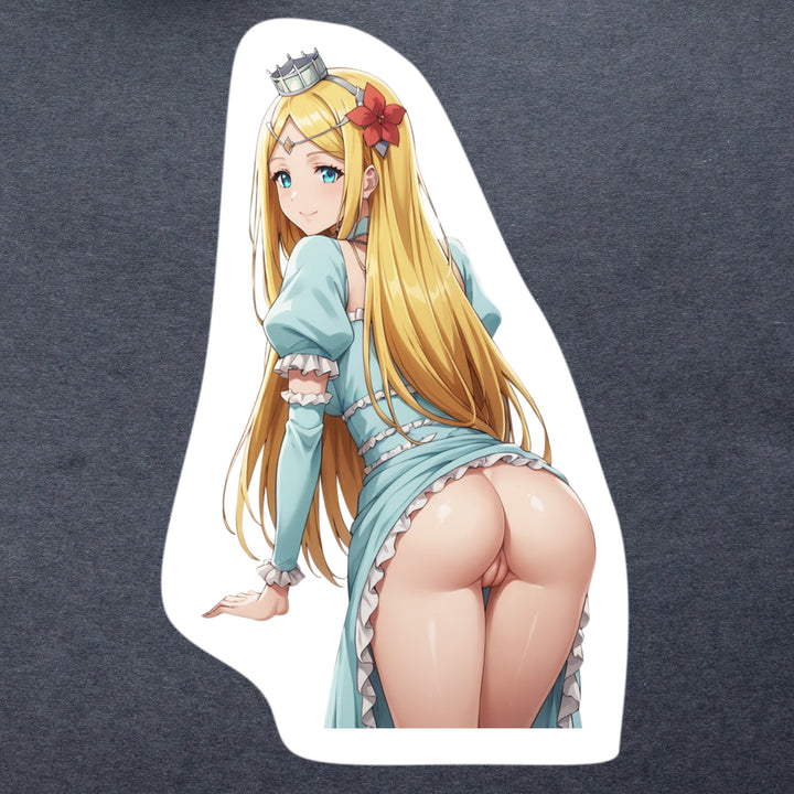 Overlord lewd Princess Renner Vinyl Stickers 1-11 Laptop Decal | UV Proof Water-resistant