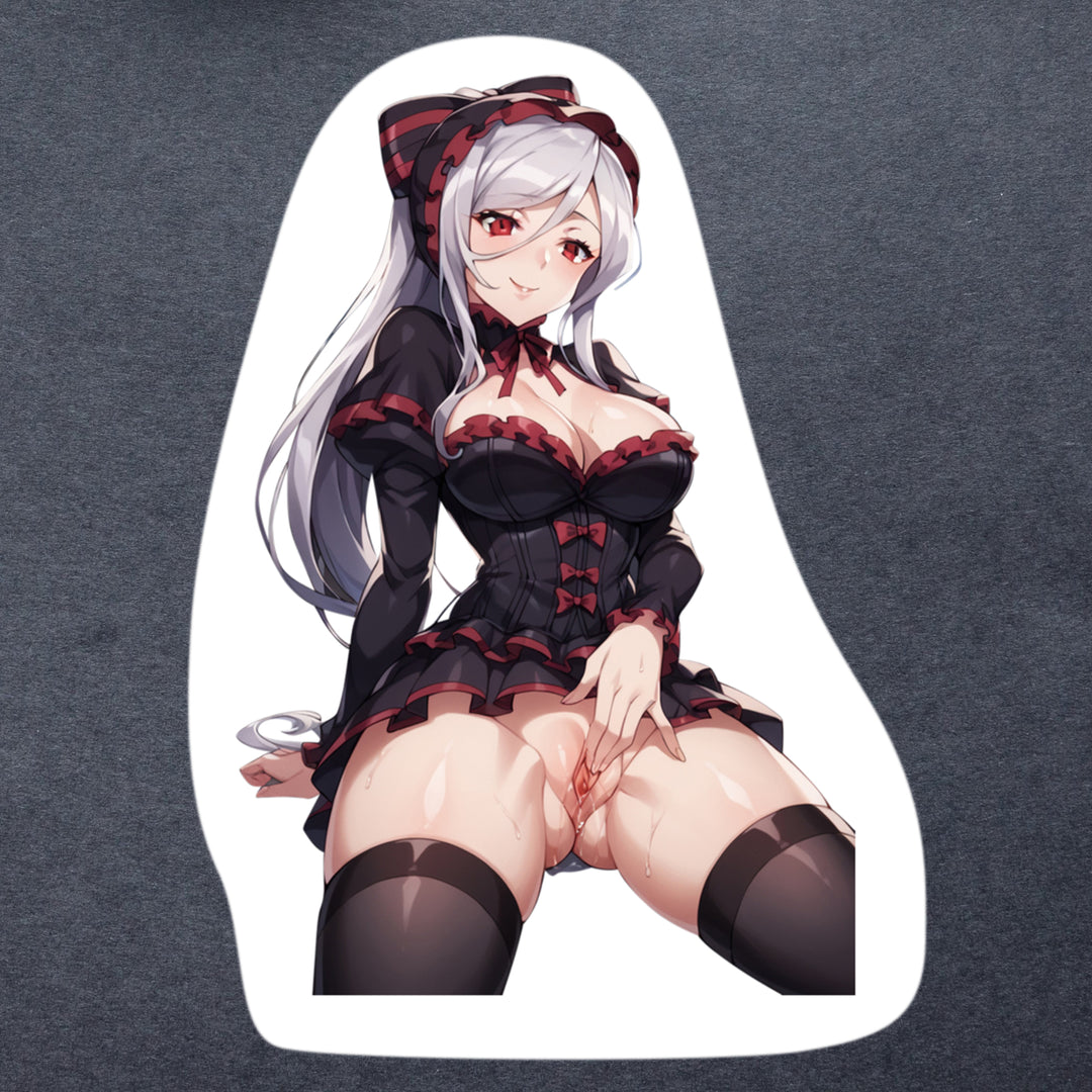 Overlord lewd Shalltear Vinyl Stickers 1-18 Laptop Decal | UV Proof Water-resistant