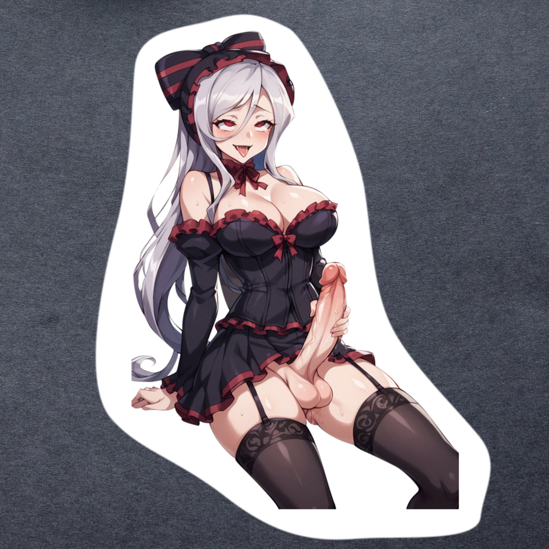 Overlord lewd Shalltear Vinyl Stickers 1-18 Laptop Decal | UV Proof Water-resistant