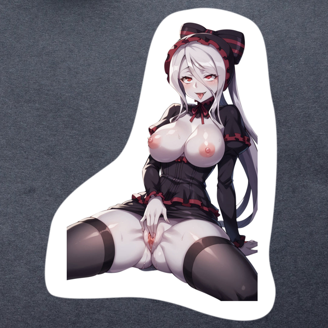 Overlord lewd Shalltear Vinyl Stickers 1-18 Laptop Decal | UV Proof Water-resistant