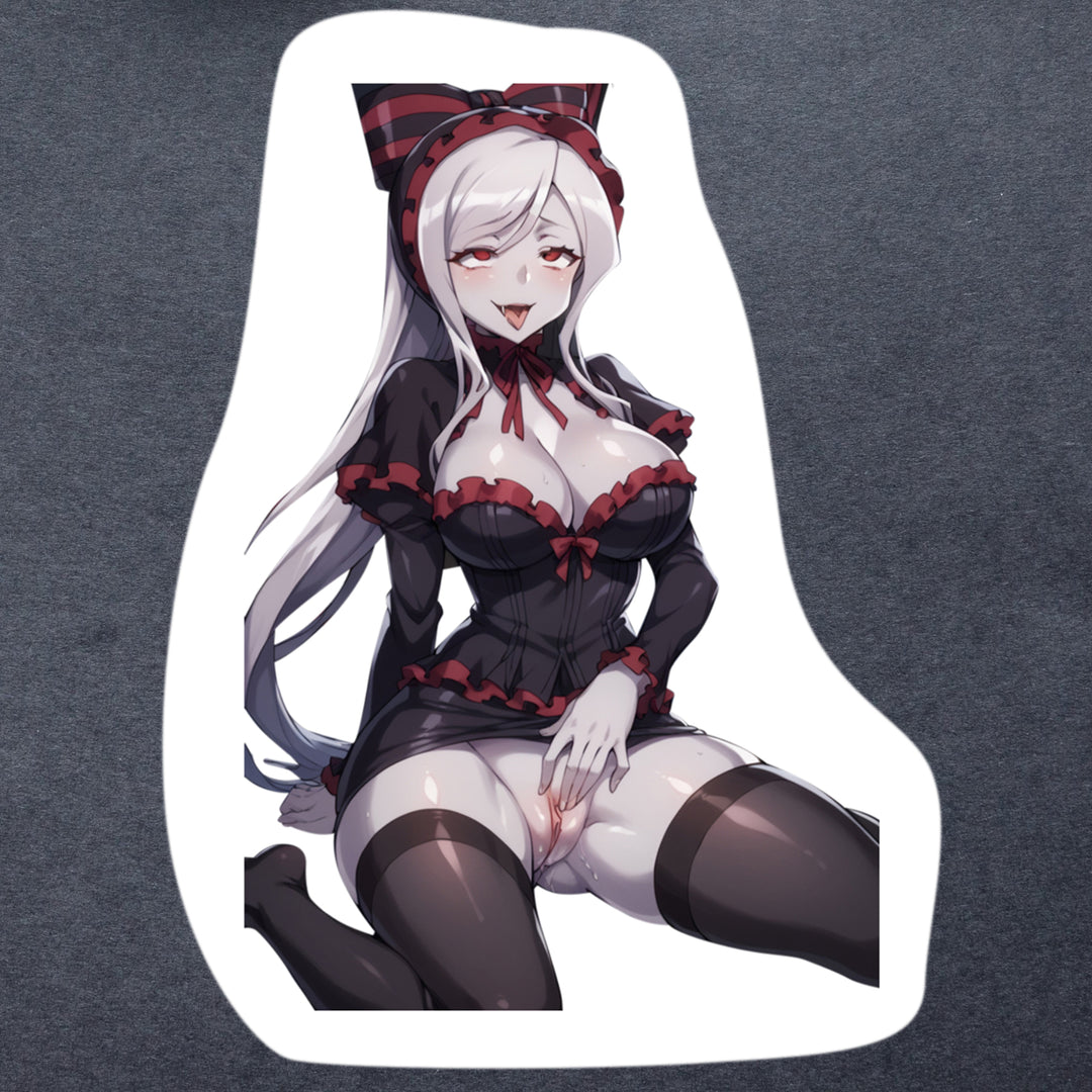 Overlord lewd Shalltear Vinyl Stickers 1-18 Laptop Decal | UV Proof Water-resistant