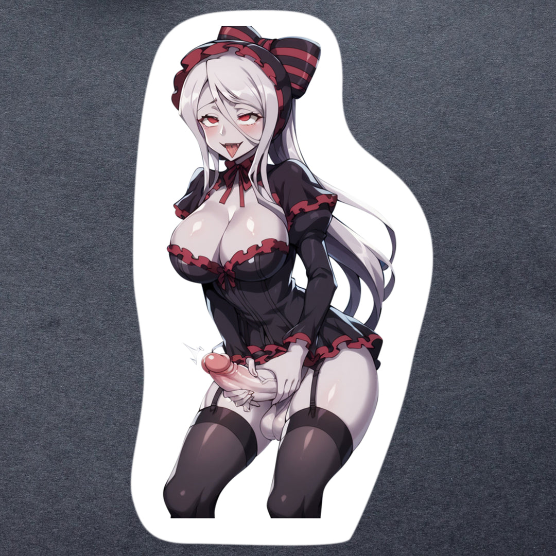 Overlord lewd Shalltear Vinyl Stickers 1-18 Laptop Decal | UV Proof Water-resistant