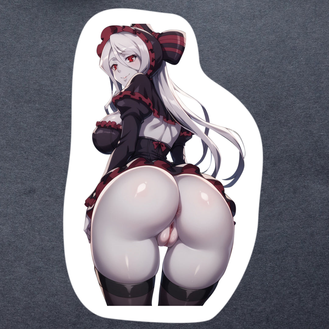 Overlord lewd Shalltear Vinyl Stickers 1-18 Laptop Decal | UV Proof Water-resistant