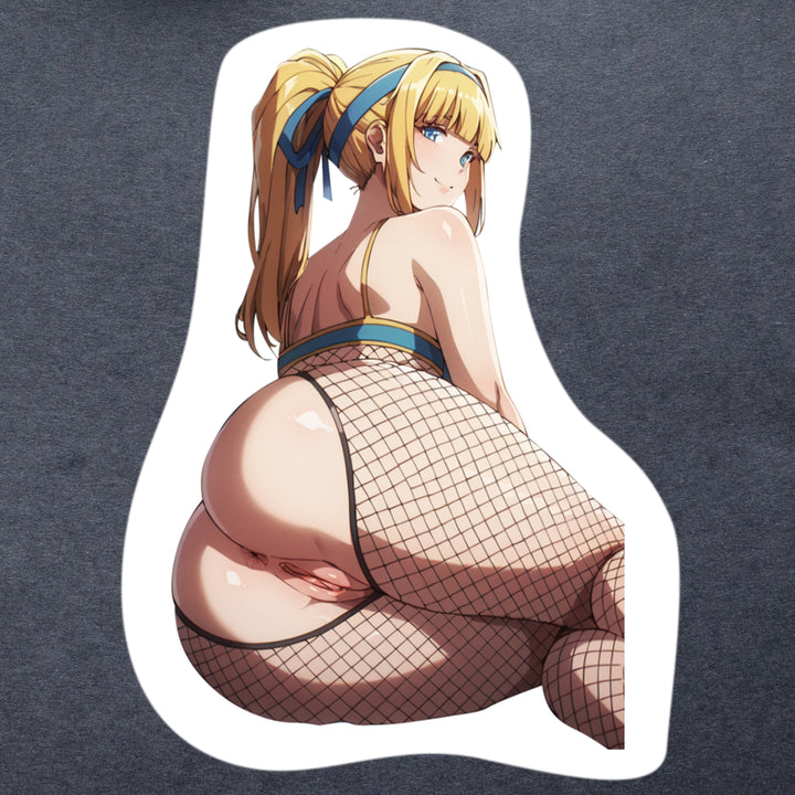 Overlord lewd Tia Vinyl Stickers 1-6 Laptop Decal | UV Proof Water-resistant