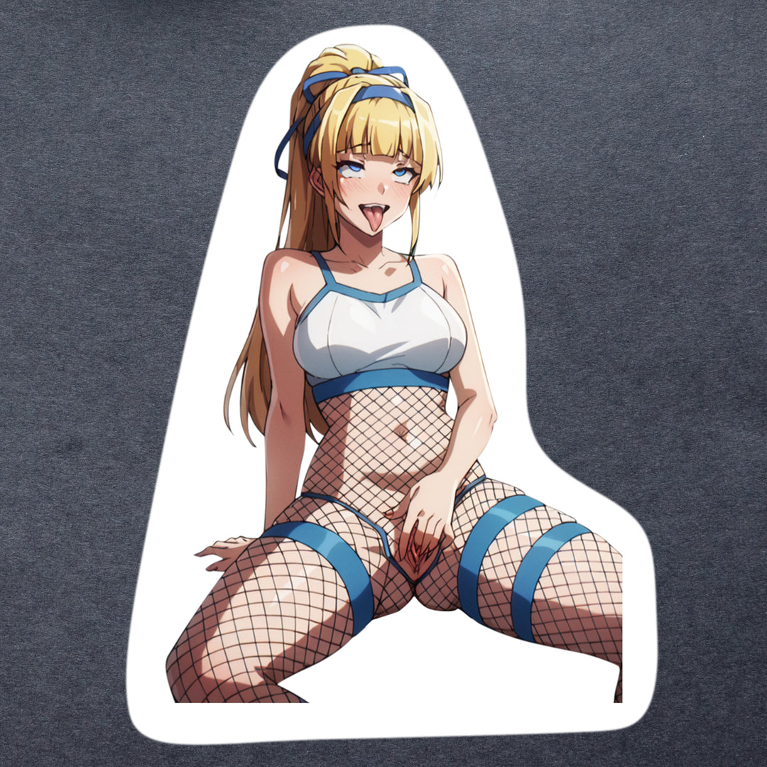 Overlord lewd Tia Vinyl Stickers 1-6 Laptop Decal | UV Proof Water-resistant