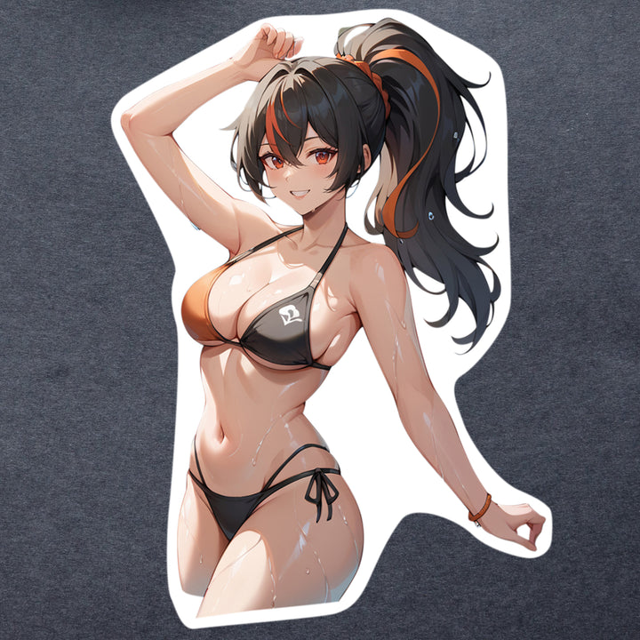 Zenless Zone Zero Zhu Yuan Lewd Vinyl Stickers 1-29 Laptop Decal | UV Proof Water-resistant