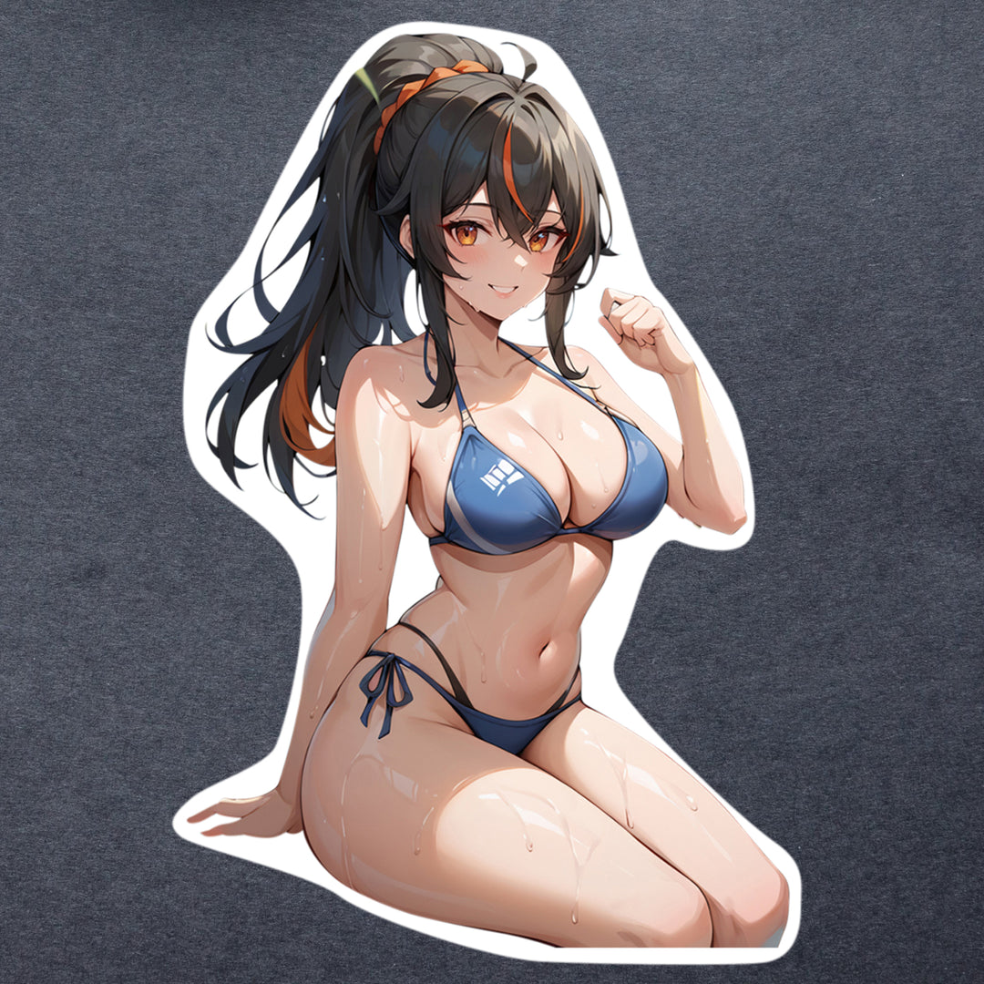 Zenless Zone Zero Zhu Yuan Lewd Vinyl Stickers 1-29 Laptop Decal | UV Proof Water-resistant